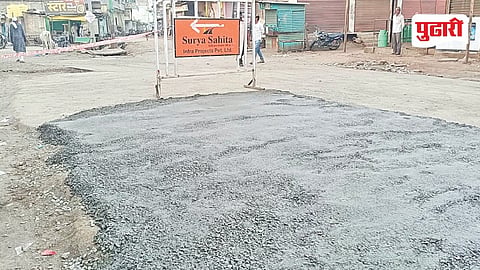 Hadgaon Road Construction