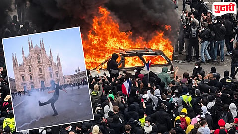 Europe violent protests Inflation 