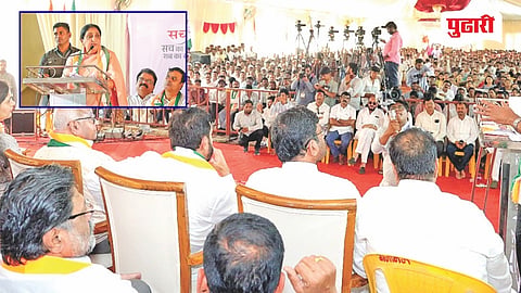 Sunetra Pawar Beed Visit