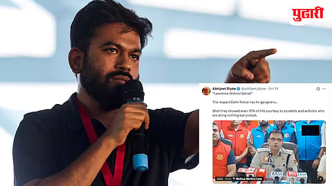 
Abhijeet Dipke Lawrence Bishnoi tweet