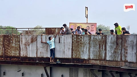 Dombivli youth stunt video