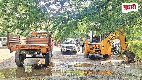 Beed Illegal Murum Mining