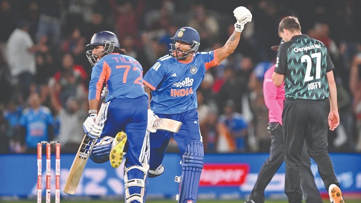 Ind Vs NZ 2nd T20 | भारताचा शेवटच्‍या षटकात रोमांचक विजय; तिलक वर्माची विजयी खेळी