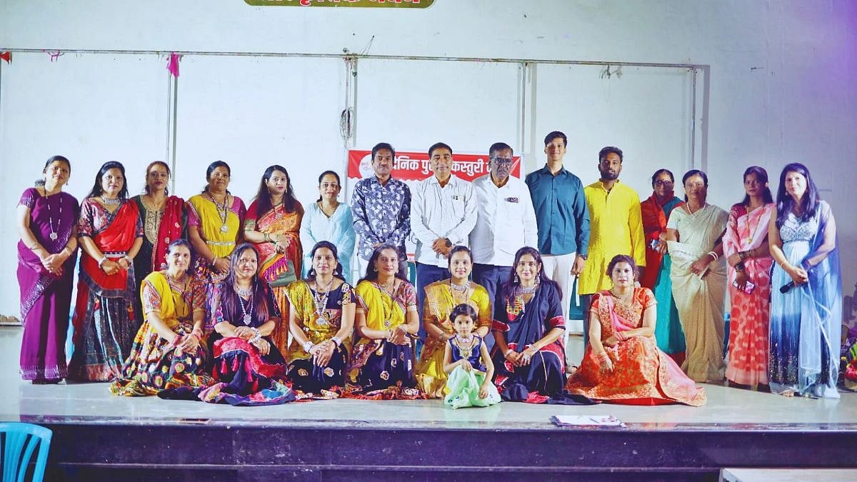 Pudhari Kasturi Club : ईश्वरपुरात रंगला गरबा-दांडिया उत्सव