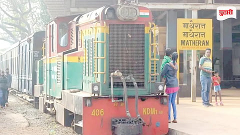 Matheran mini train route dispute