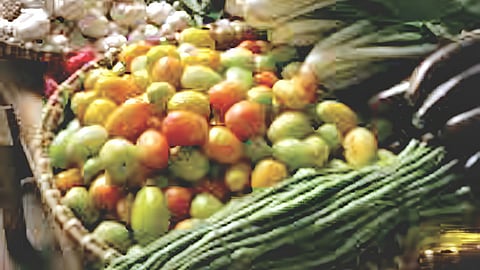 Vegetable Market Rates : टोमॅटो कवडी मोलाने तर वाटाणा, शेवगा तेजीत 