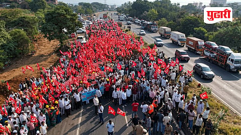 Tribal Farmers March to Mumbai