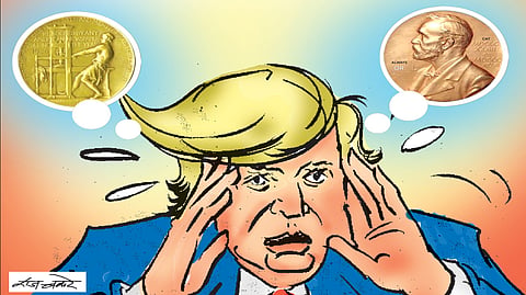 पहिला चहा  | ट्रम्पना द्राक्षे आंबट...