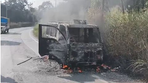 Virar Vehicle Fire Incident