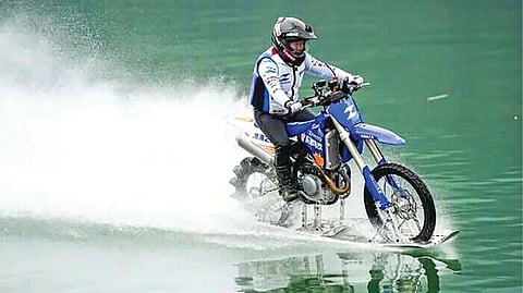 Water-Running Motorcycle |