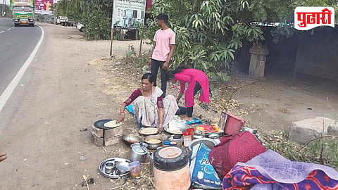 Mirajgaon Woman House Demolition