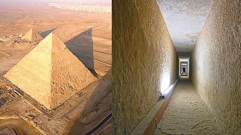 Great Pyramid Egypt | इजिप्तचा ग्रेट पिरॅमिड म्हणजे अवकाशातील सिग्नल ...