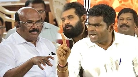 ஜெயக்குமார், அண்ணாமலை