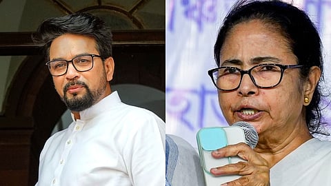 Mamata Banerjee & Anurag Thakur