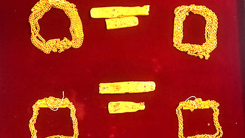 Gold seized