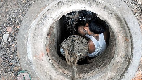 Sanitation worker