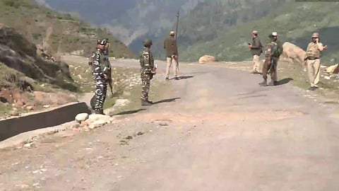 Indian Army attack by terrorists 