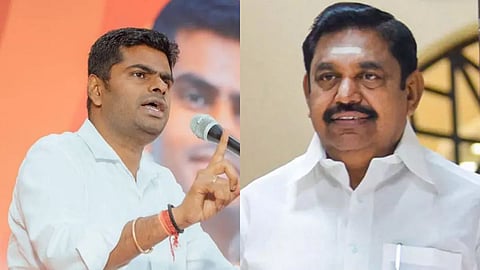 அண்ணாமலை - எடப்பாடி பழனிசாமி 