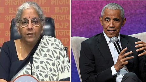 Nirmala sitharaman & Obama
