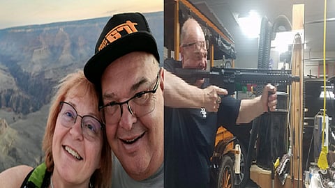 USA-Husband killed Wife -Gun