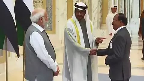 Ajit Doval met with UAE President 