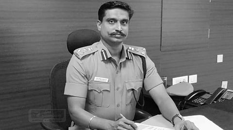 கோவை சரக டிஐஜி விஜயகுமார் 
 