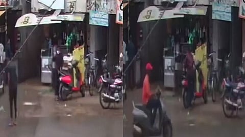andhra robbery - cctv footage