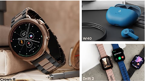 CROWN R  SMARTWATCH
DRIFT 2 SMART WATCH
BOULT W40 TWS 
