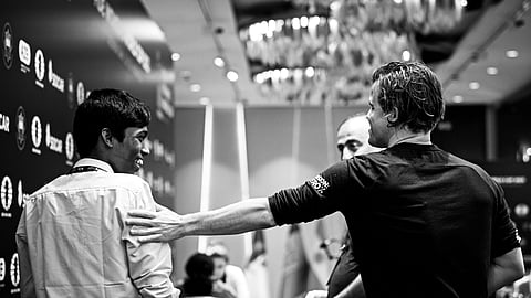 Praggnanandhaa vs Magnus Carlsen 