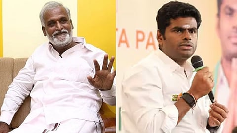 சேகர்பாபு, அண்ணாமலை