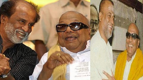 கலை­ஞர் - ரஜினி