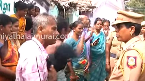 கிருஷ்ணகிரி இரு சமூகத்தினரிடையே மோதல்