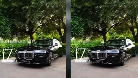 BMW மின்சார SUV கார் 