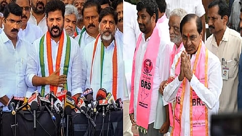 தெலுங்கானா காங்கிரஸ் - பி.ஆர்.எஸ் 