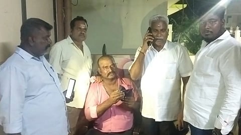 கைது செய்யப்பட்ட வரதராஜன் ஆழ்வார் 