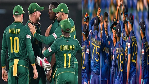 sa vs sl teams