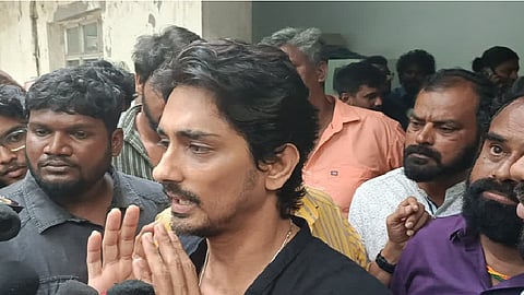 நடிகர் சித்தார்த் 