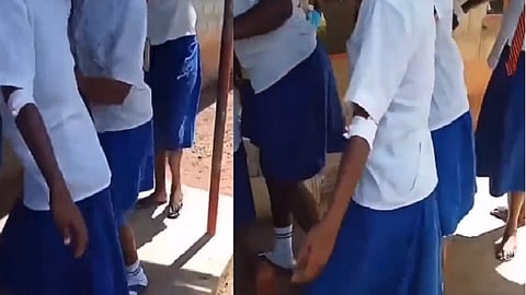 கென்யா பள்ளிச் சிறுமிகள்