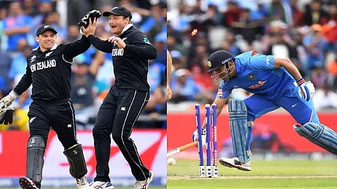 Dhoni run out