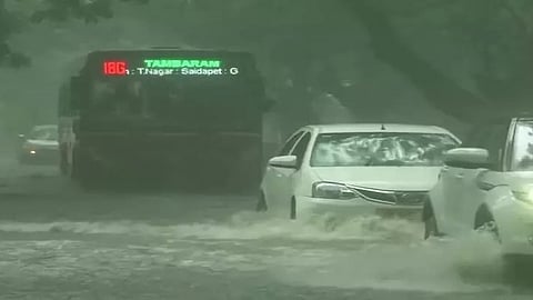 heavy rain