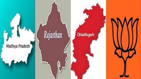 3 மாநிலங்கள், பாஜக