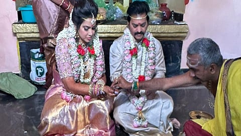 ரெடின் கிங்ஸ்லி- சங்கீதா 