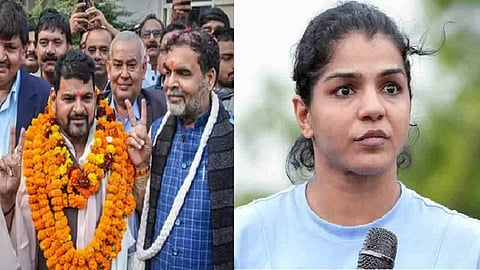 பிரிஷ் பூஷன், சாக்‌ஷி மாலிக்
