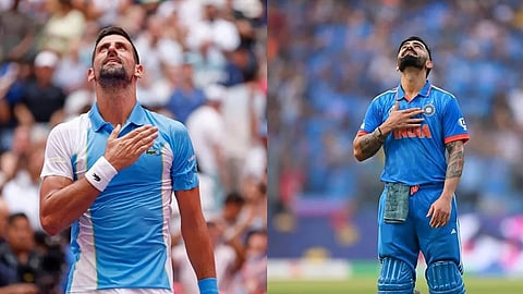 Novak Djokovic - Virat Kohli