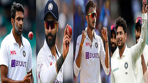 ashwin - jadeja - axar - kuldeep