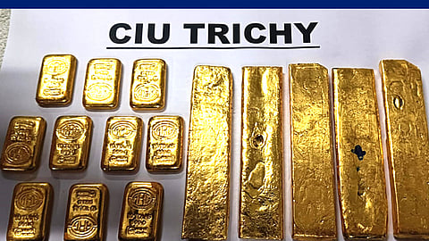 Gold seized