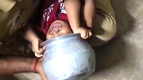 child rescued