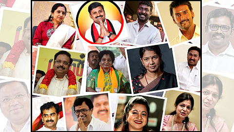 மக்களவை 2024 - போட்டியிடும் வாரிசுகள்