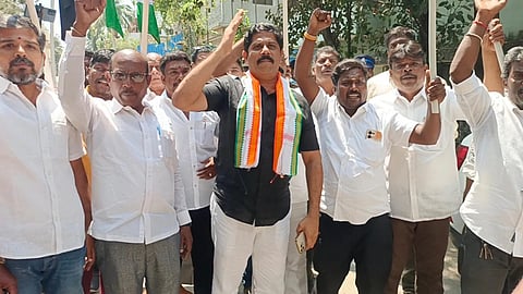 Congress protest