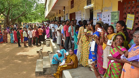தமிழ்நாட்டில் வாக்கு சதவீதம் 